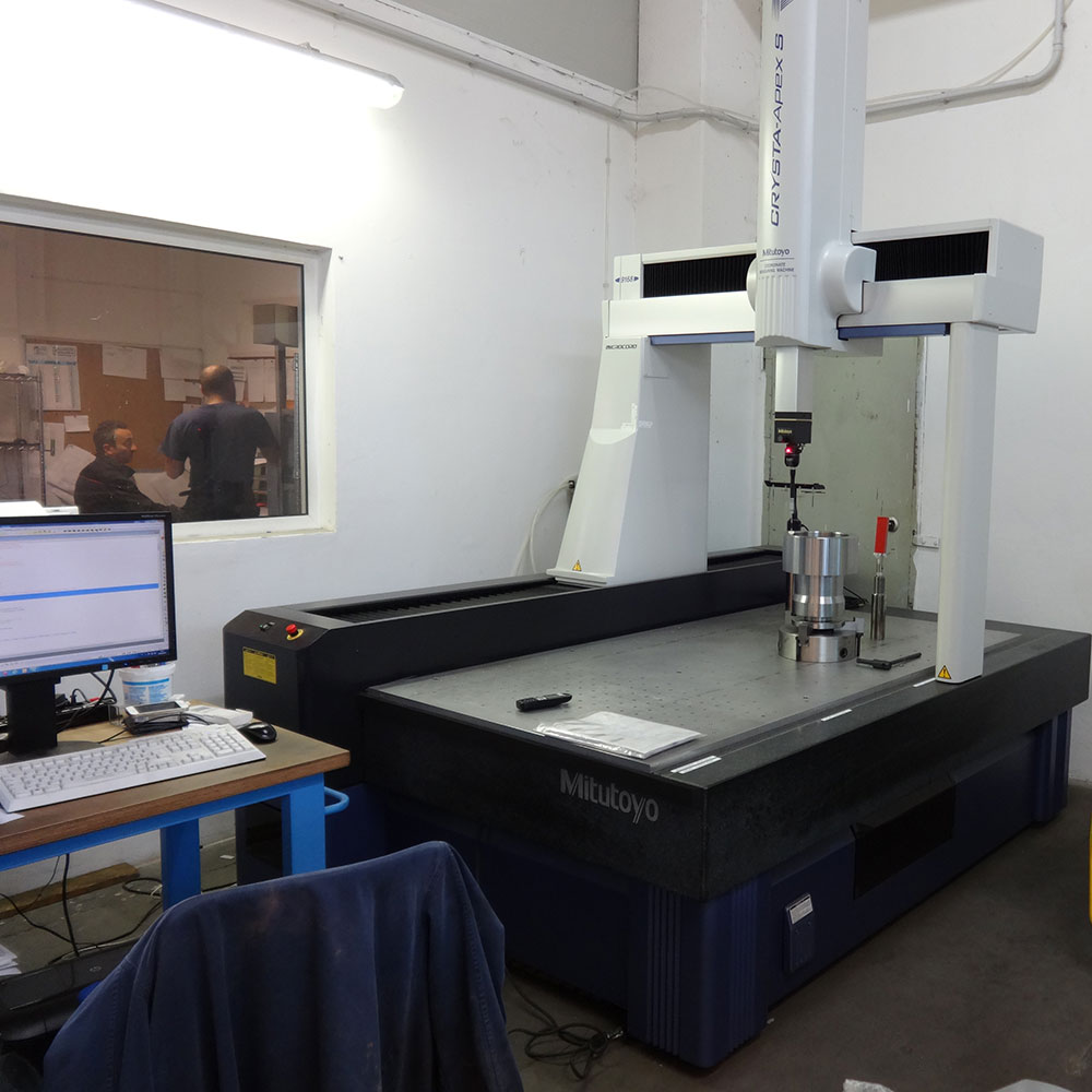 controllo qualità lavorazioni meccaniche di precisione gvm